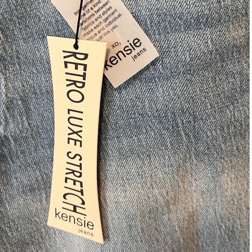 Kensie Jeans The Relaxed Bermuda Shorts Retro Luxe Stretch 14/32